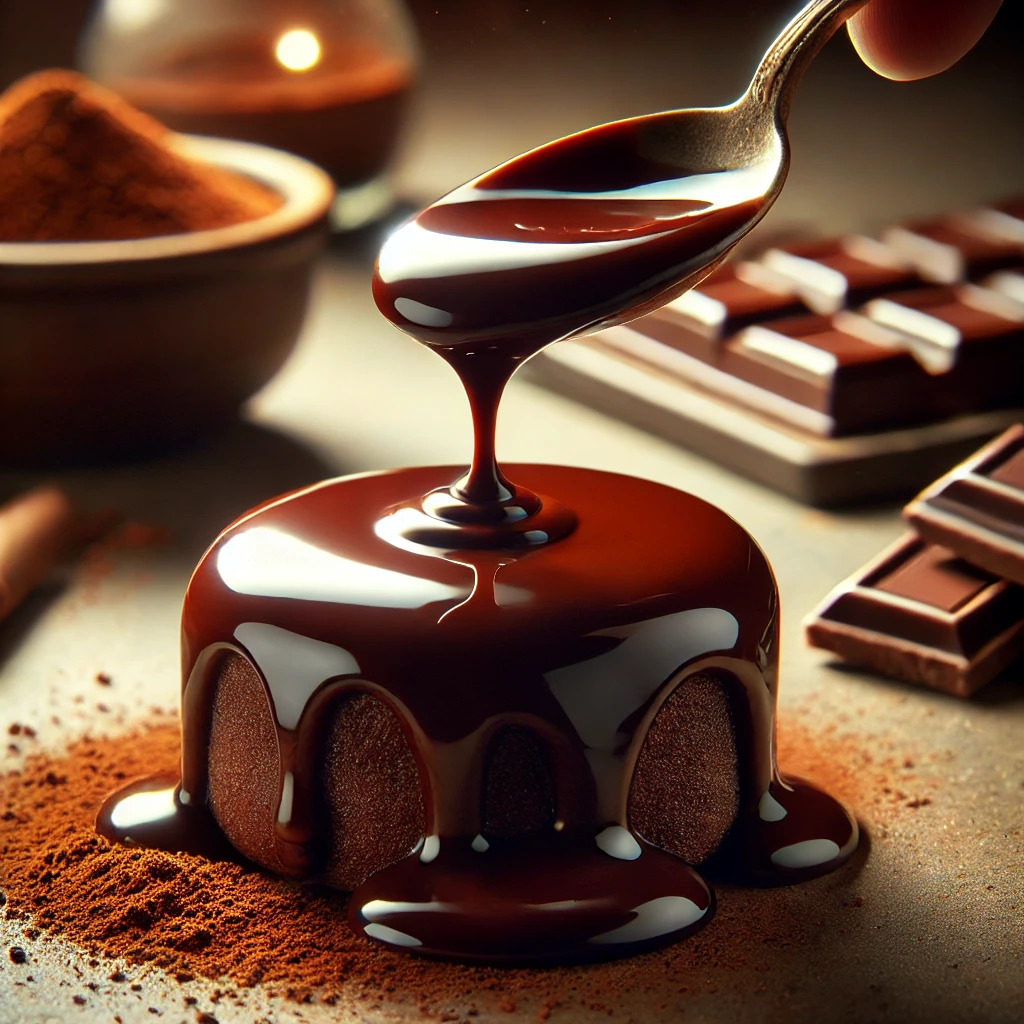 Chocolate glaze