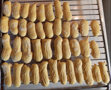 Sponge Fingers in 2 Variations