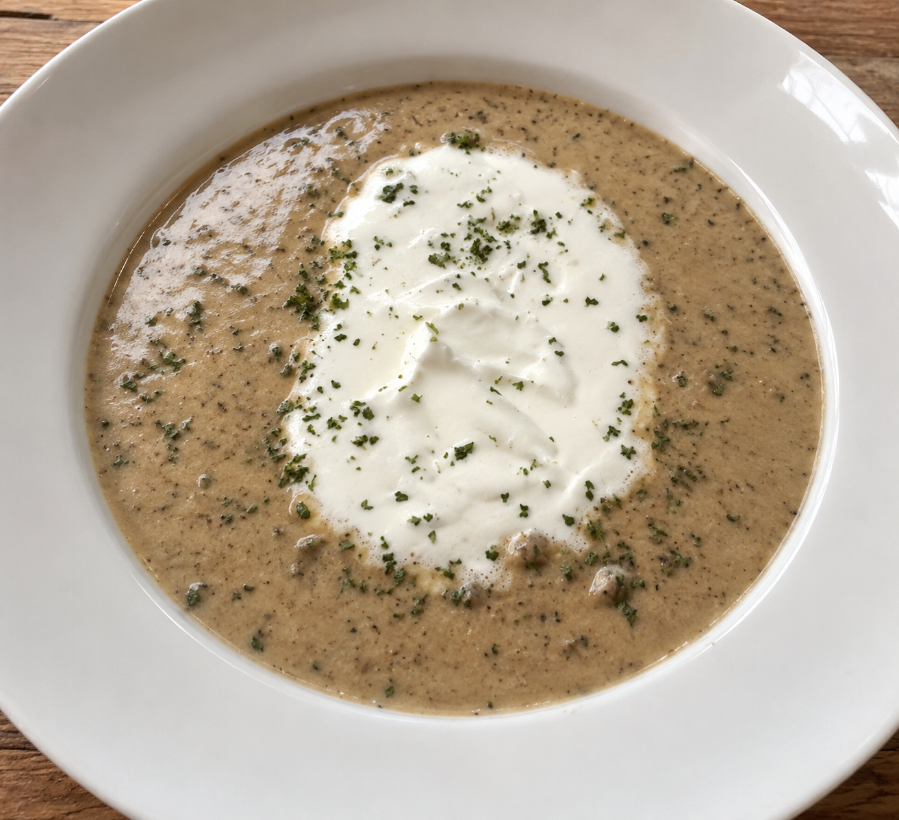Mushroom Cream Soup