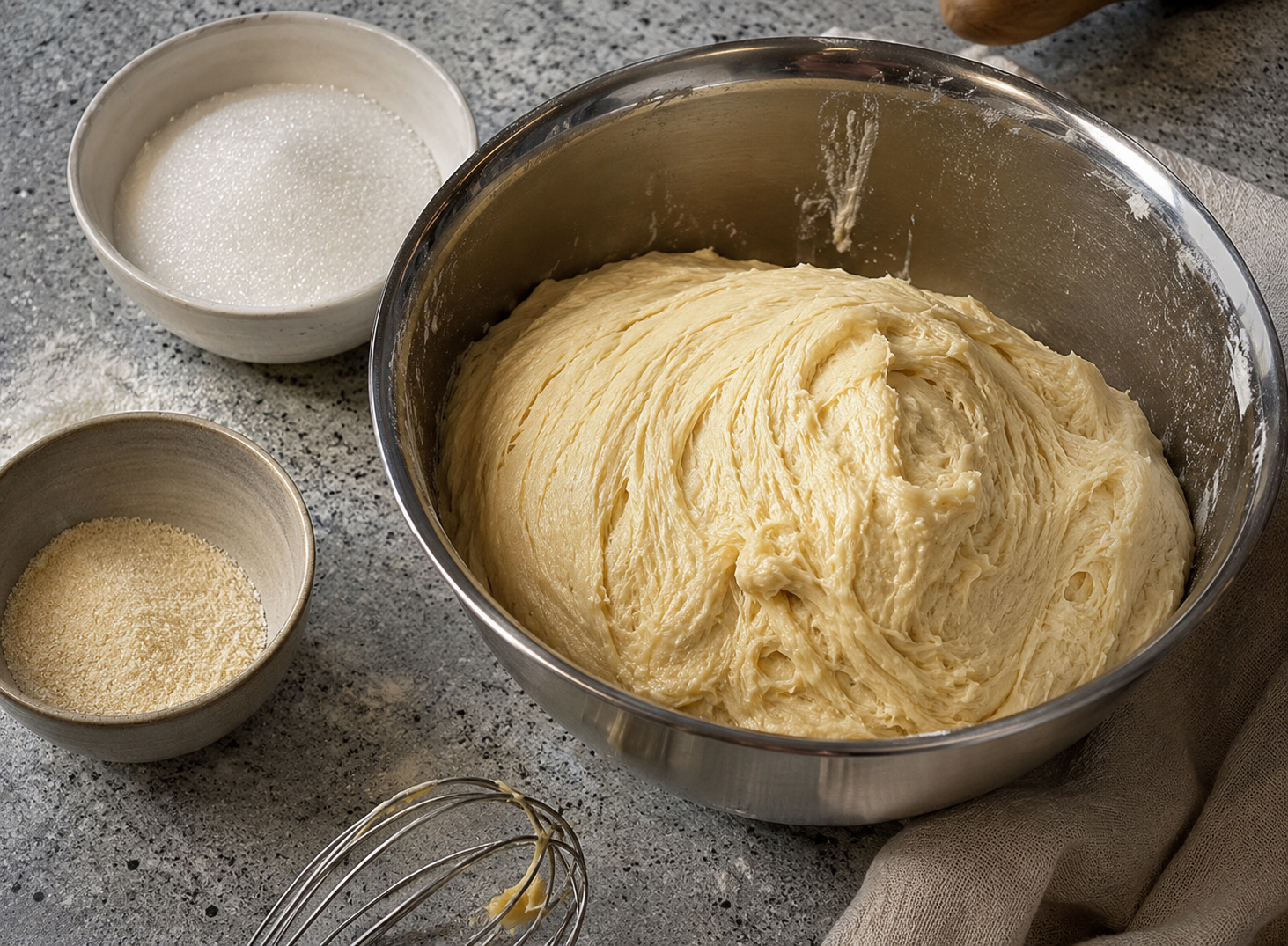 Airy Baking Dough Sweet or Salty