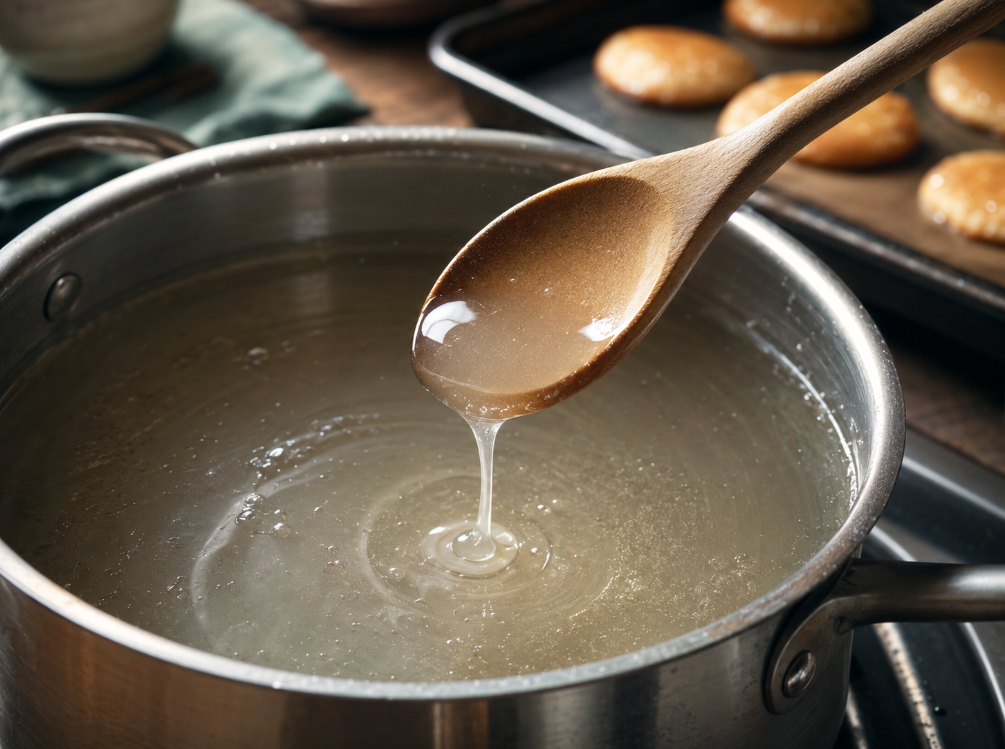 Dextrin glaze
