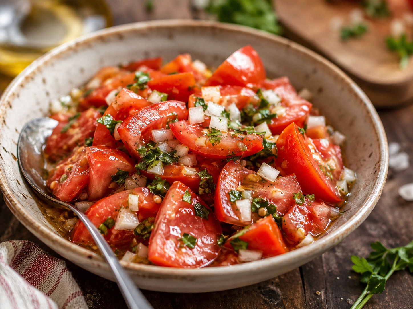 Simple Tomato Salad
