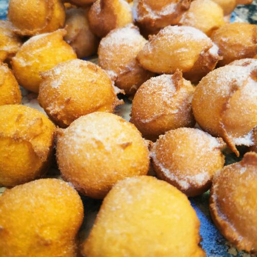 Yogurt Dough Mice