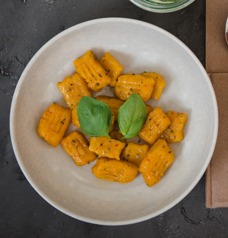 Vegan Pumpkin Gnocchi