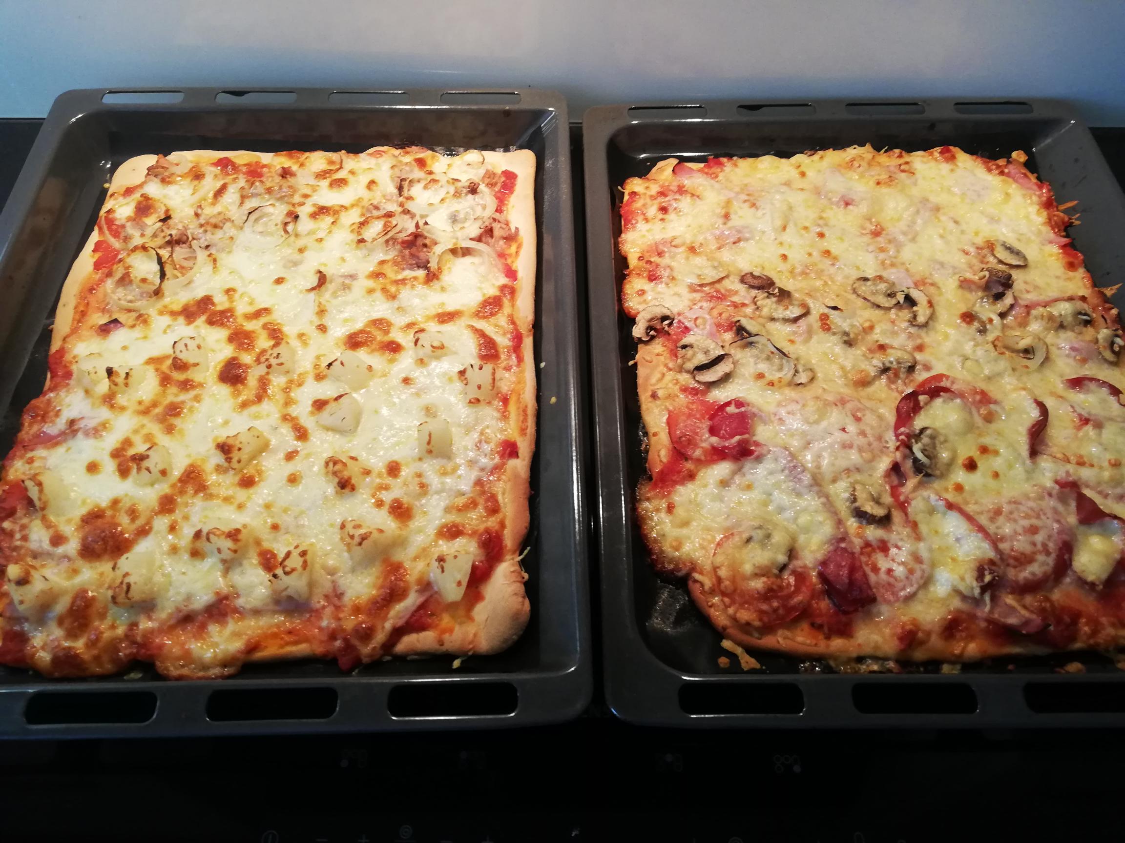 Yeast-free Pizza Dough