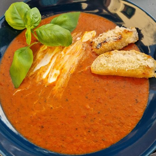 Oliver’s Tomato Cream Soup all’Italiana