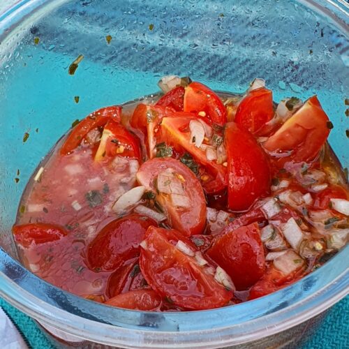 Simple Tomato Salad