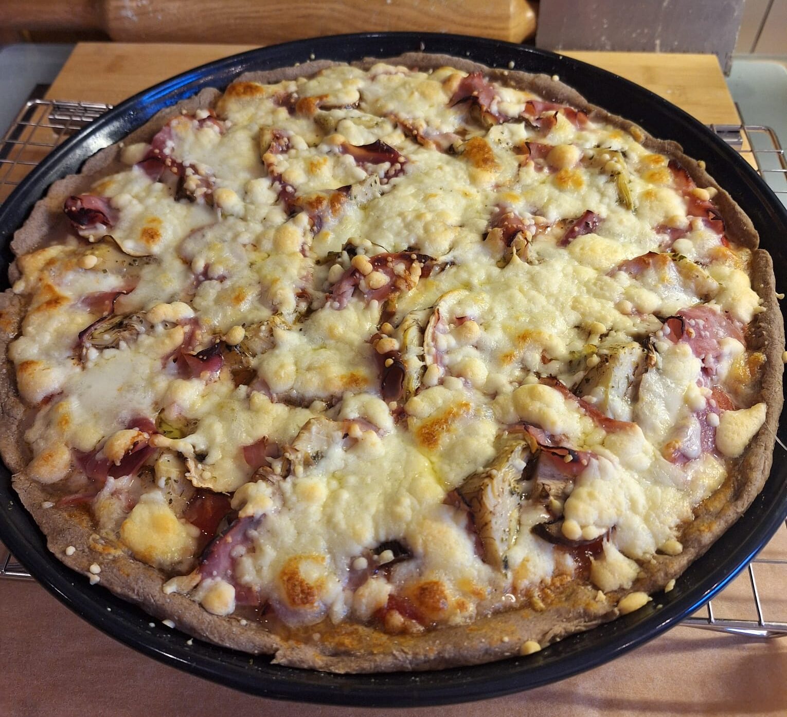 Dark Pizza Dough
