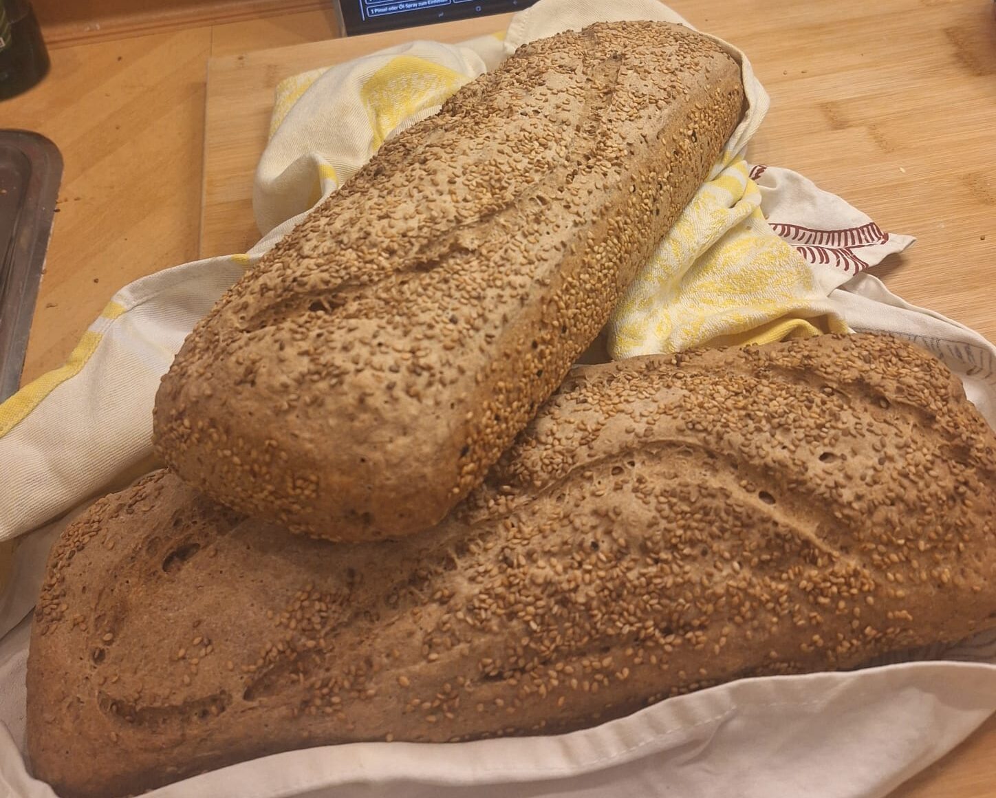 Tahina-Crusts