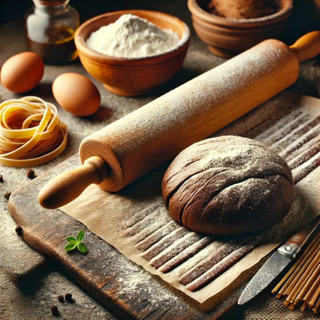 Vegan Dark Pasta Dough