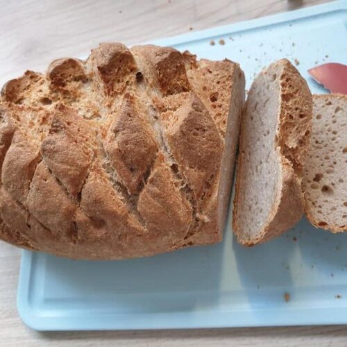 Yeast-free Rustic Quark Bread