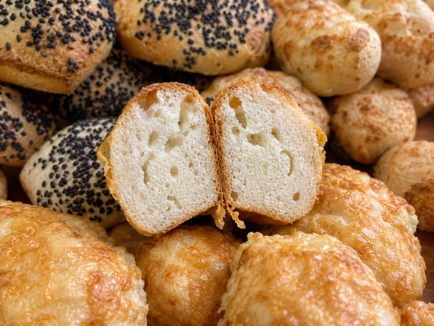 Yeast-Free Bread Bites