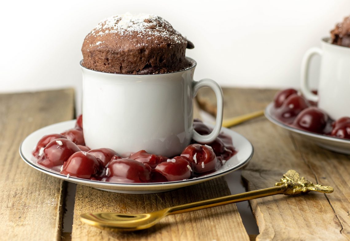 Chocolate Mug Cake from the Microwave